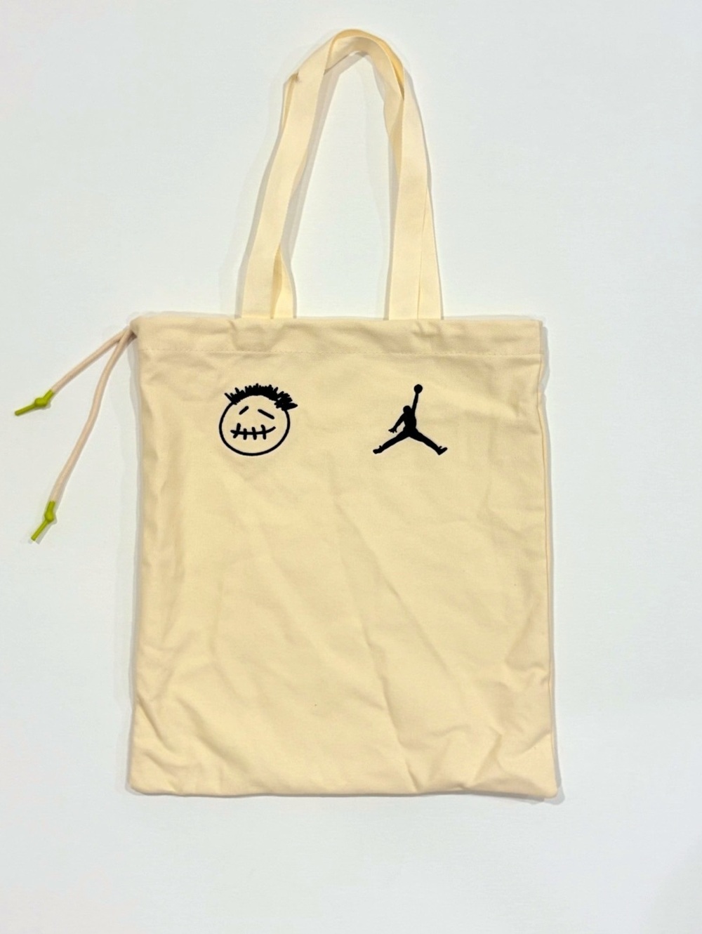 Jordan Jumpman Jack TR "Bright Cactus" Tote bag Travis Scott Collab